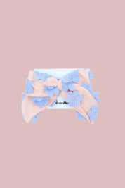 Bow Hair Slide - Periwinkle