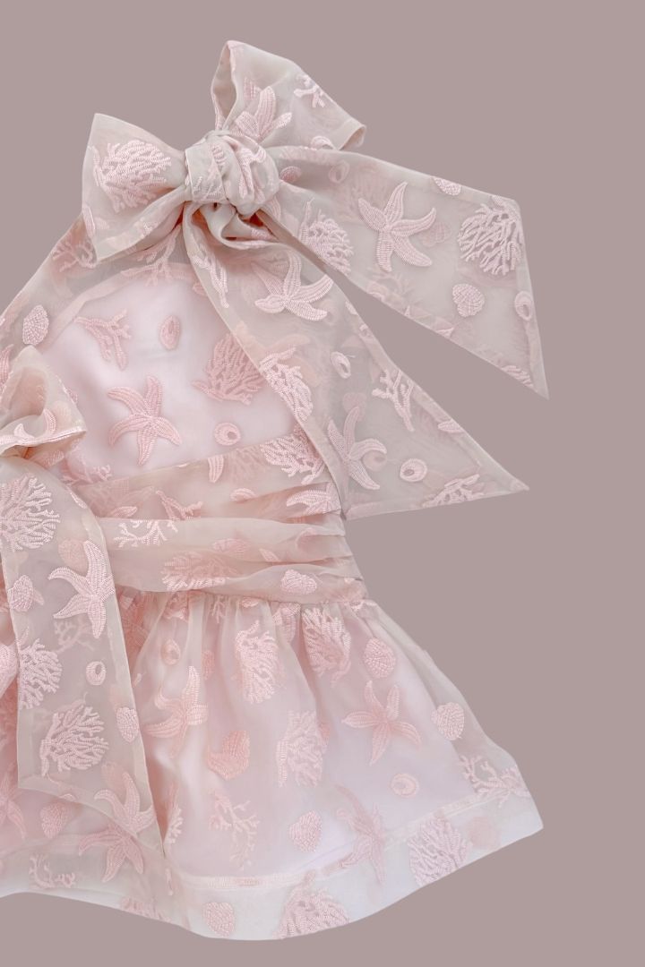 Love Story Dress - Seashell Tulle - SAMPLE