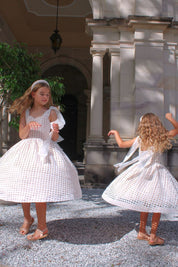 Whispering Wishes Dress - Snow White Lattice Lace