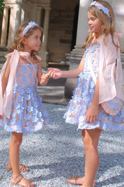 Come What May Dress - Periwinkle