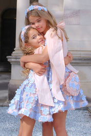 Come What May Dress - Periwinkle