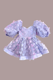Among the Wildflowers Dress - Lilac Butterflies - SAMPLE