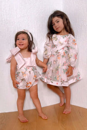 Bunny Blossom Playsuit - Easter Meadow Sunday