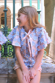 Lumière Wings Cape - Periwinkle