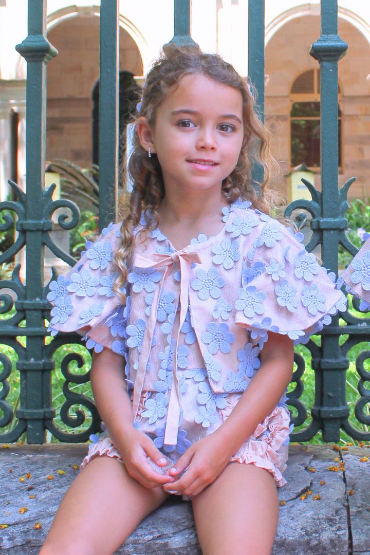 Lumière Wings Cape - Periwinkle