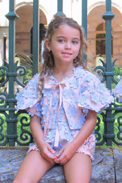 Lumière Wings Cape - Periwinkle