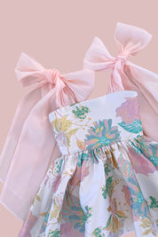 Come What May Dress - Flora Jacquard