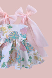 Come What May Dress - Flora Jacquard