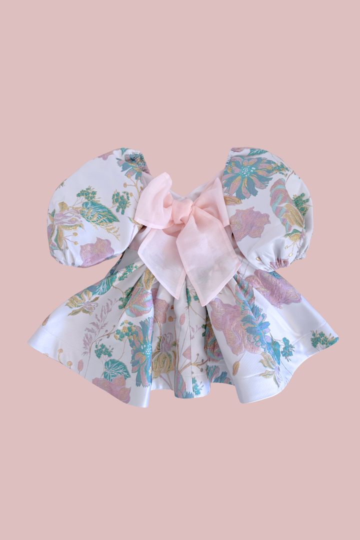 Among the Wildflowers Dress - Flora Jacquard