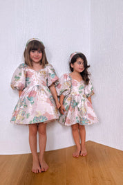 Among the Wildflowers Dress - Flora Jacquard