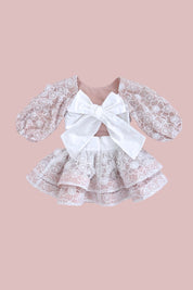 STYLE SET: Celestial Top & in Bloom Skirt Set - Snow White Botanica