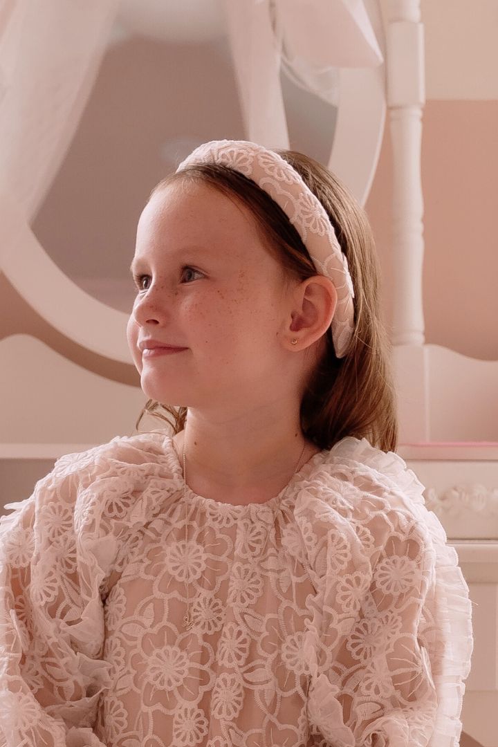 Headband - Snow White Botanica