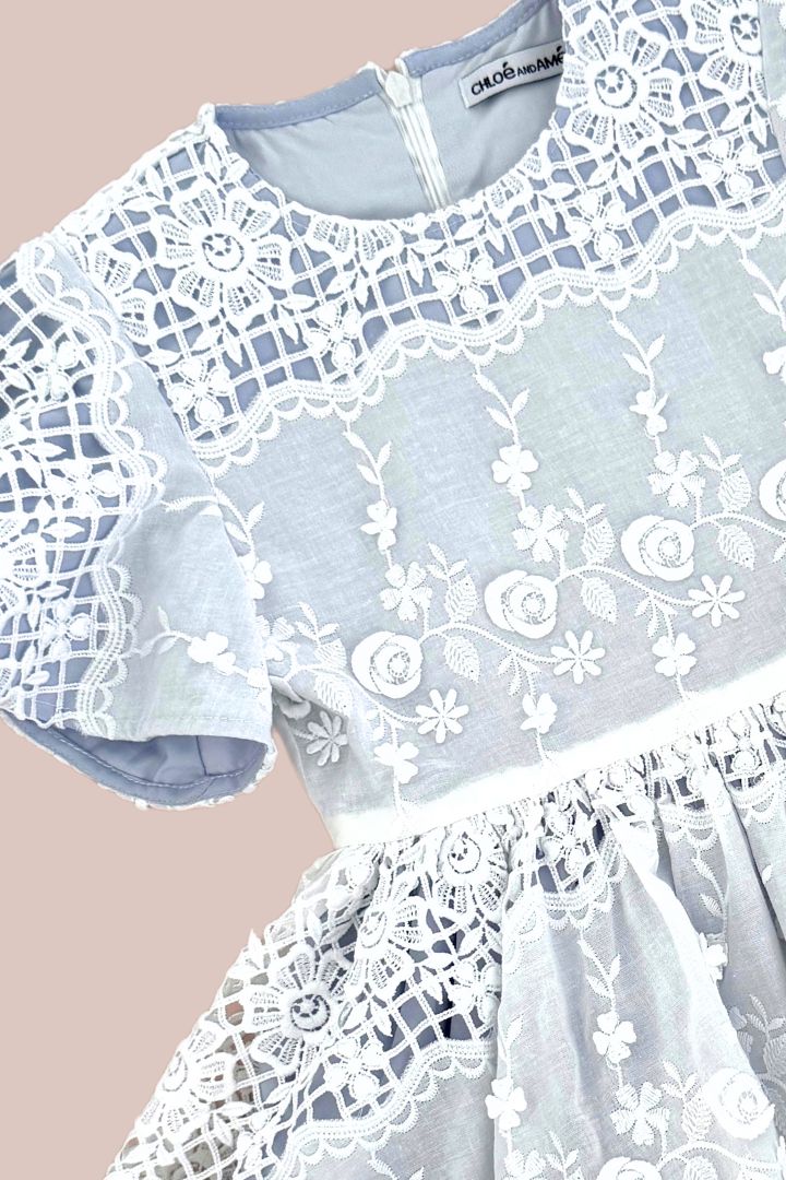 Dream Weaver Dress - Lattice Roses – Chloé and Amélie