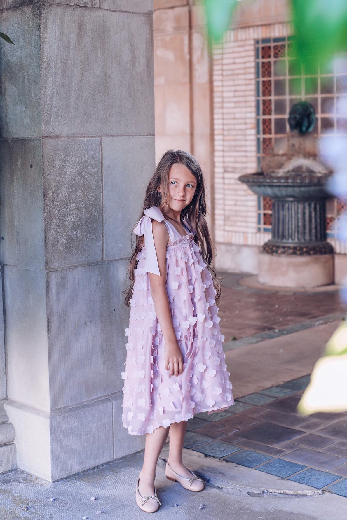 In The Meadows Dress - Wisteria