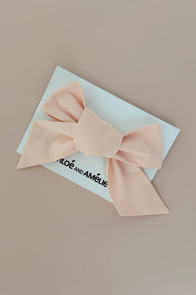 Big Bow Hair Accessory - Ballet Pink