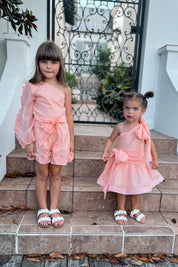 Love Story Dress - Powder Peach