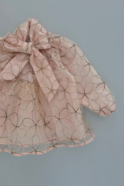 Over The Hill Blouse - Daphne Tulle - SAMPLE