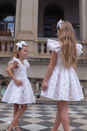 See You Flutter Dress - Snow White Magnolia Lace