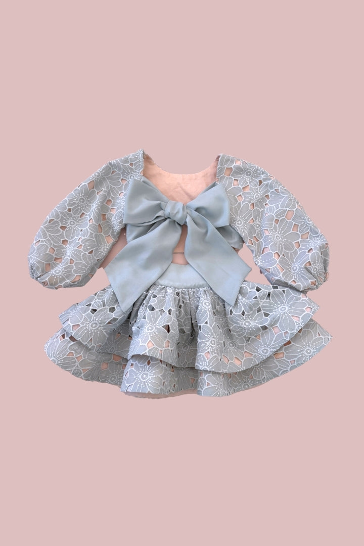 STYLE SET: Celestial Top & in Bloom Skirt Set - Magnolia Lace Sage