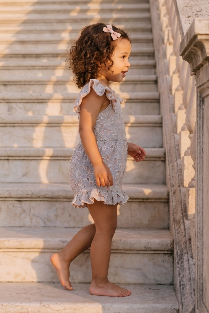Bunny Blossom Playsuit - Magnolia Lace Sage