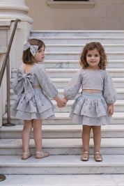 STYLE SET: Celestial Top & in Bloom Skirt Set - Magnolia Lace Sage