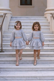 STYLE SET: Celestial Top & in Bloom Skirt Set - Magnolia Lace Sage