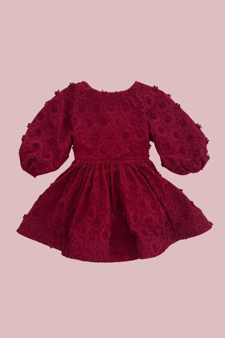 Forever More Dress - Cherry Blossom Broderie