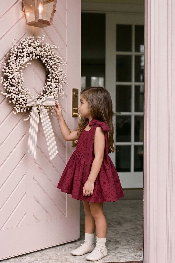 Come What May Dress - Cherry Blossom Broderie