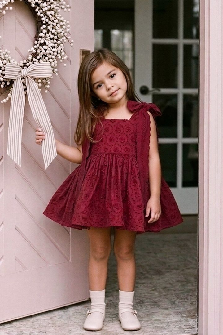 Come What May Dress - Cherry Blossom Broderie