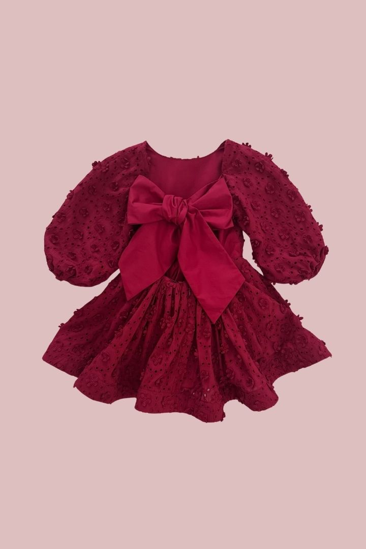 Forever More Dress - Cherry Blossom Broderie