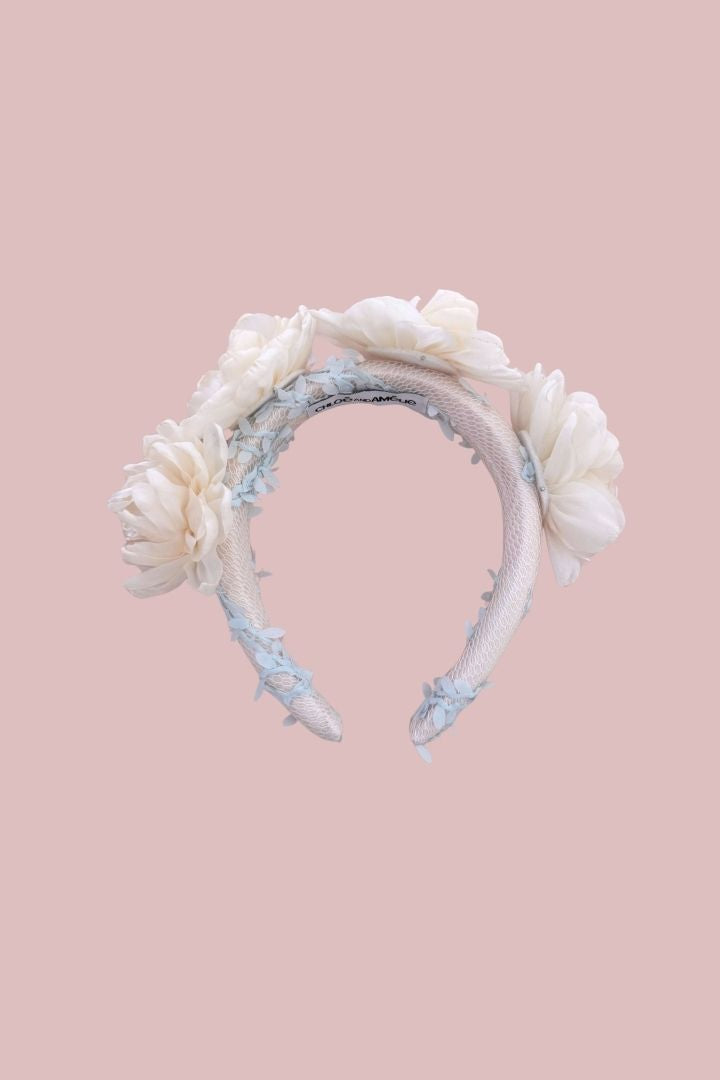 Headband - Carnations Mesh