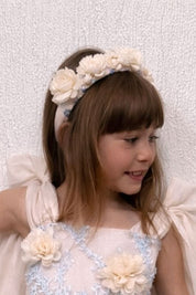 Headband - Carnations Mesh