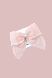 Bow Hair Slide - Ivory