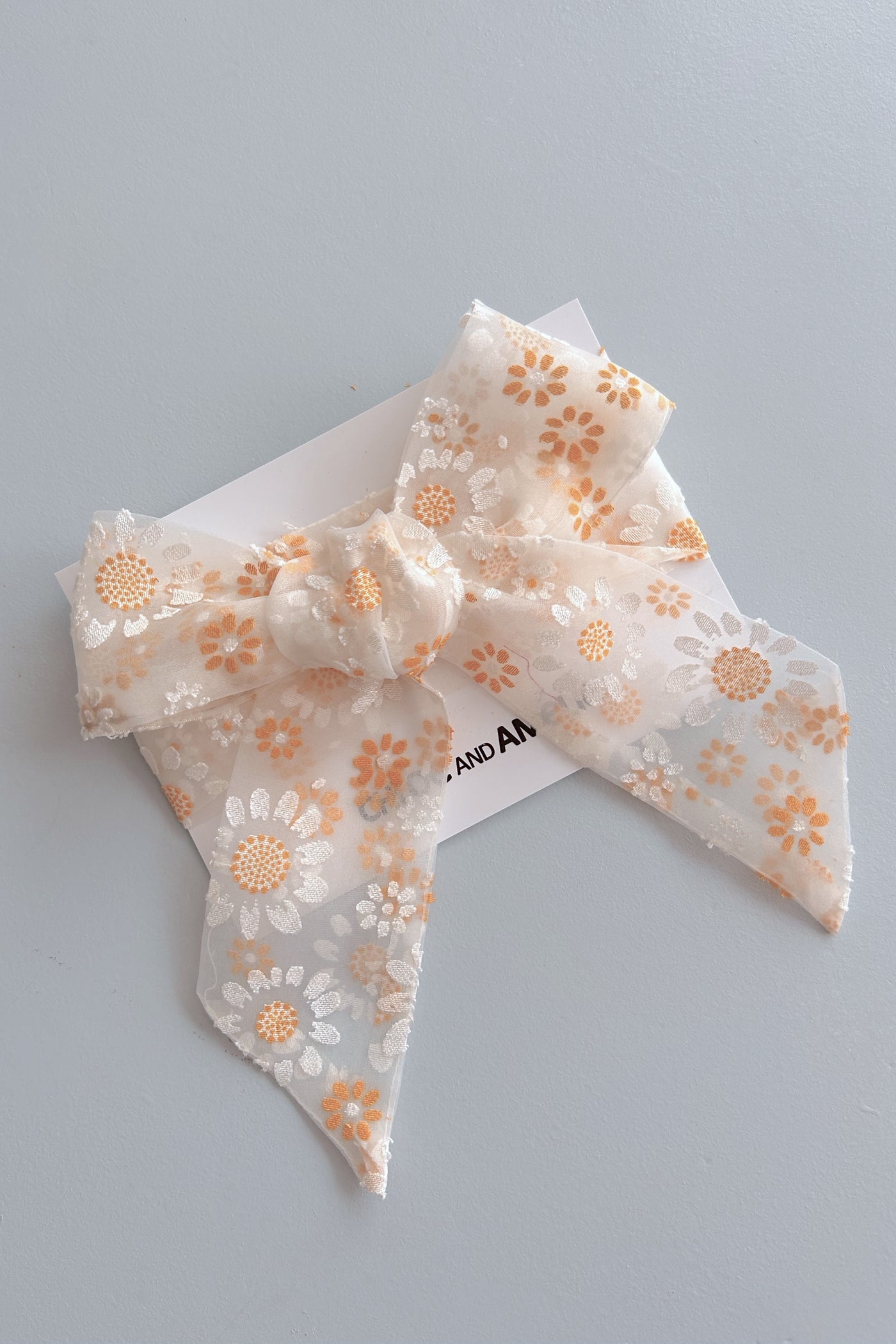 3 N 1 Bow Headband, Waist Sash & Neck Scarf - Daisy Fields