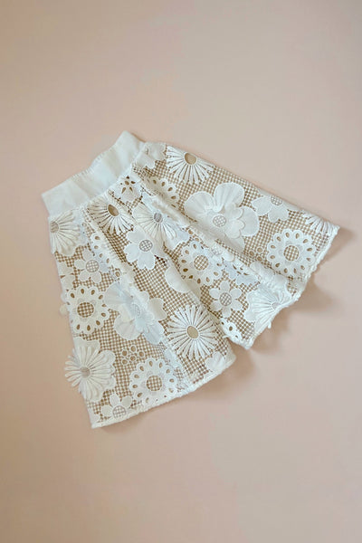 Begin to Peep Pant - Snow White 70's Lace - Chloé and Amélie