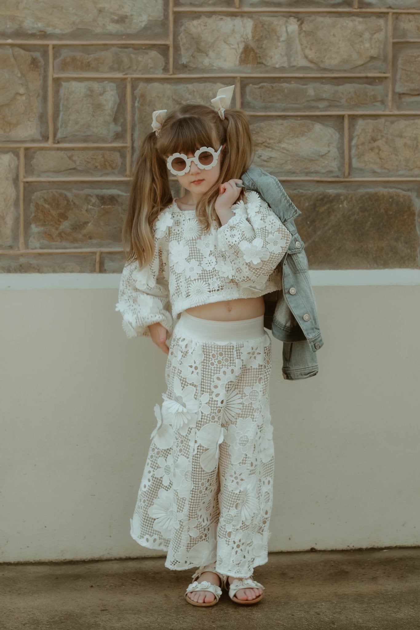 Begin to Peep Pant - Snow White 70's Lace - Chloé and Amélie