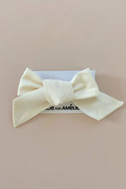 Bow Hair Accessory - Ivory - Chloé and Amélie