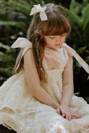 Bow Hair Accessory - Ivory - Chloé and Amélie