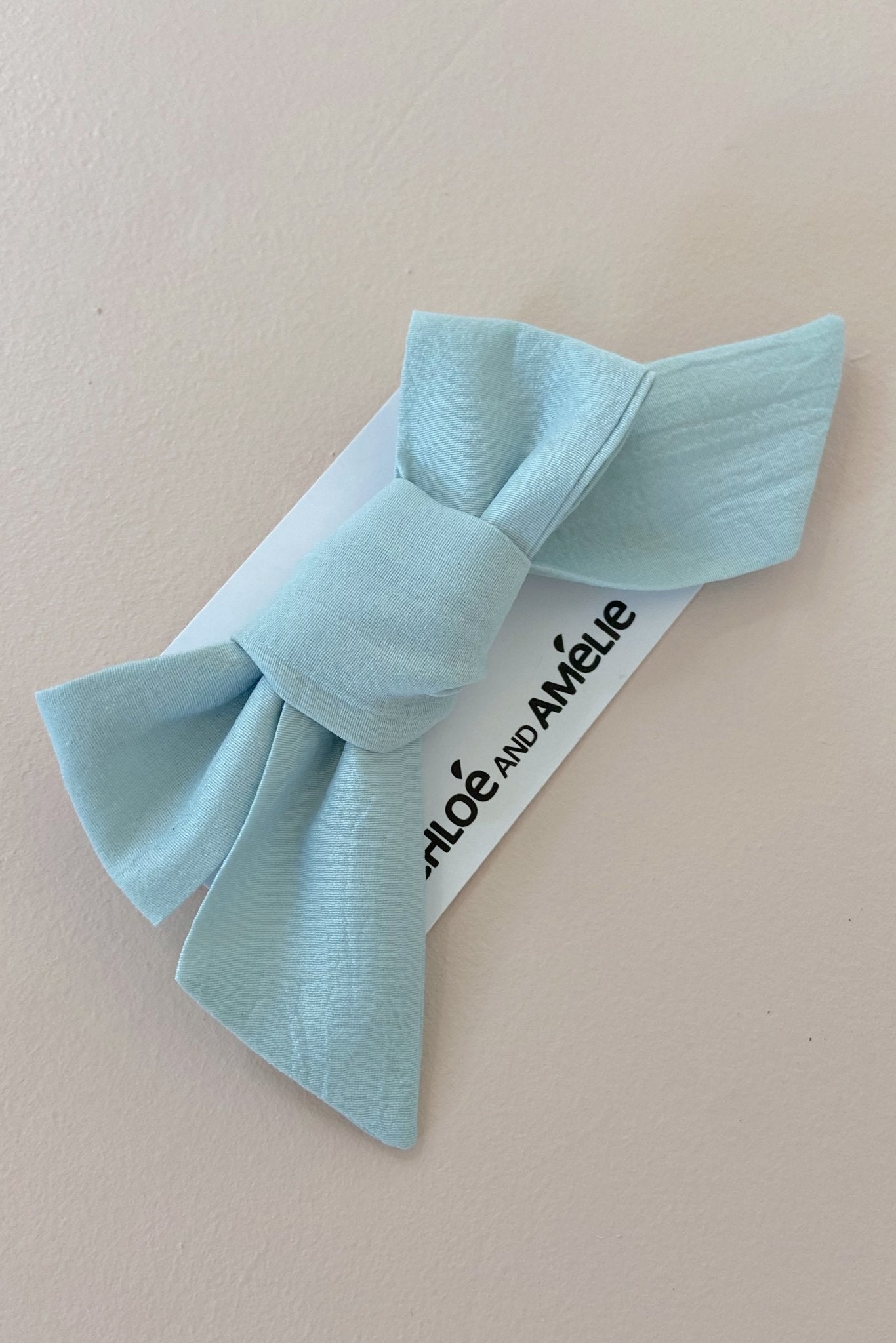 Bow Hair Accessory - Sage - Chloé and Amélie