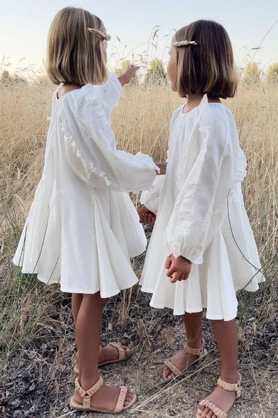 Day Dreamer Dress - Antique White - Chloé and Amélie