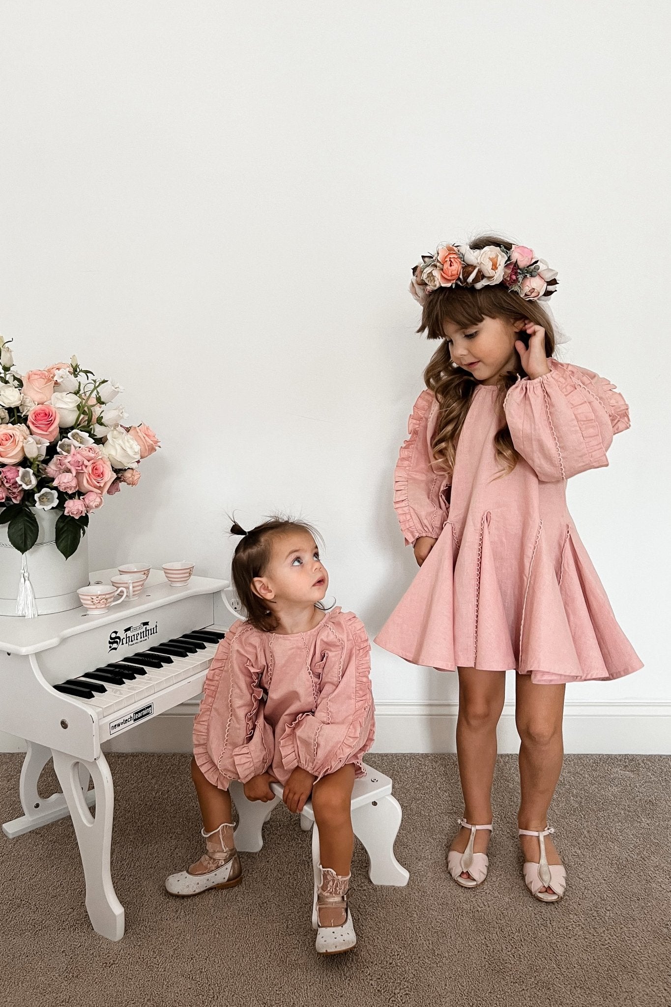Day Dreamer Dress - French Rose - Chloé and Amélie