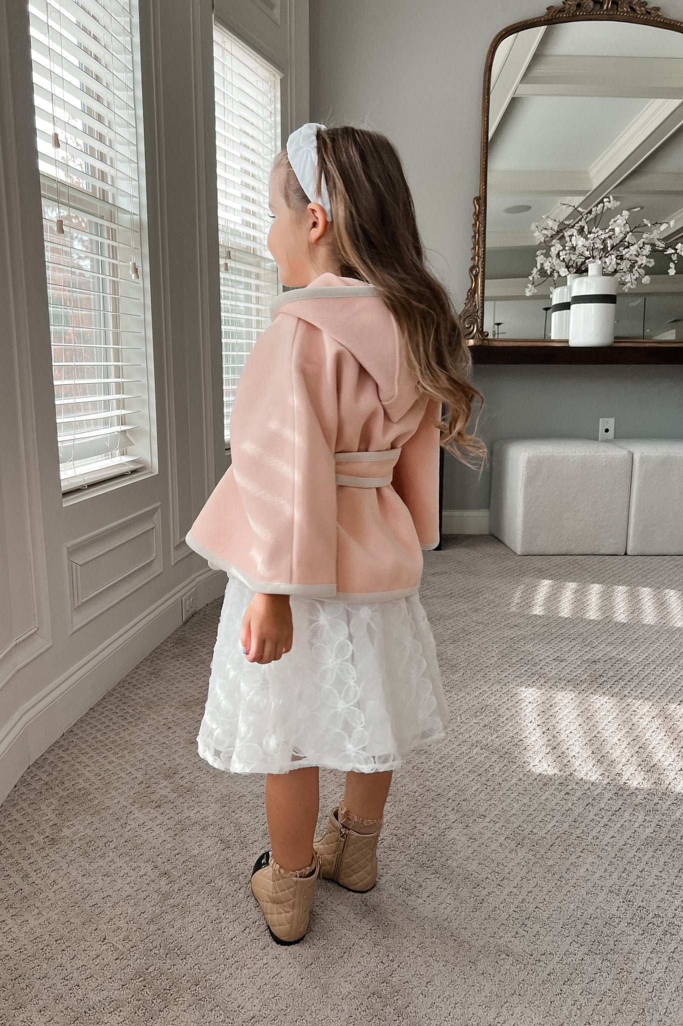 Dreamed a Dream Jacket - Peach Blush - Chloé and Amélie