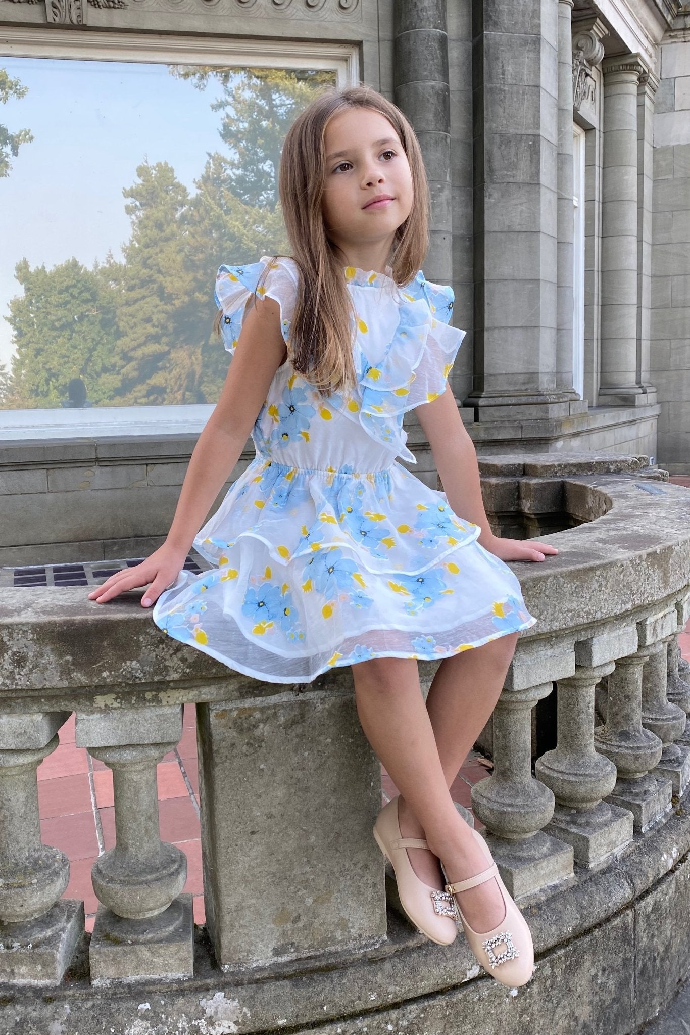 Forget Me Not Dress - Forget Me Not Organza - Chloé and Amélie