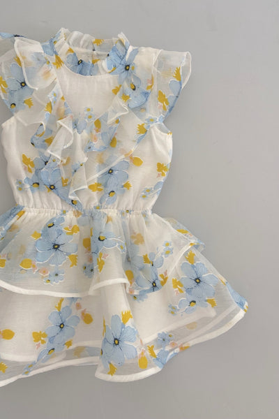 Forget Me Not Dress - Forget Me Not Organza - Chloé and Amélie