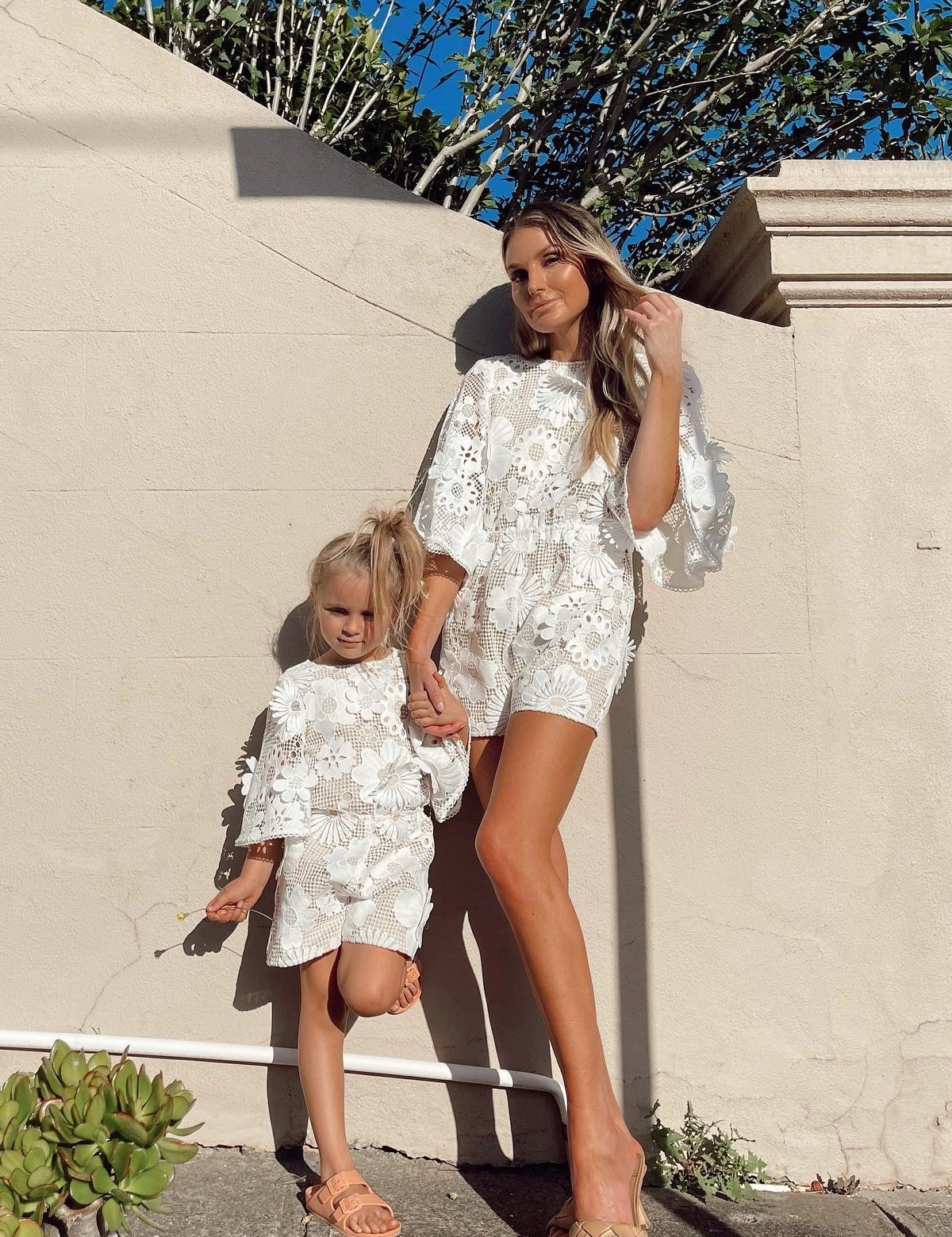 Hear Me Shout Playsuit Snow White 70's Lace Women's – Chloé