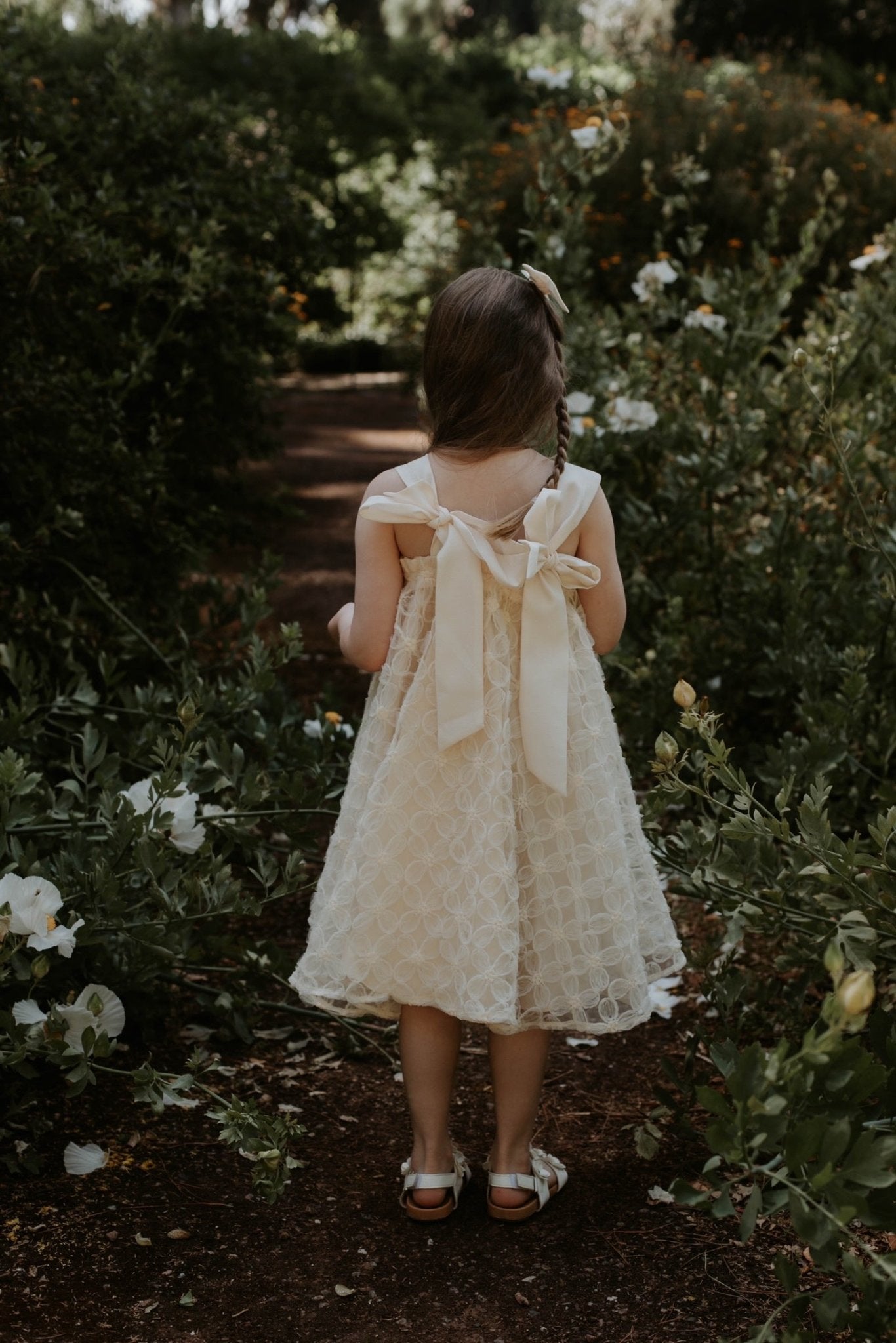 In The Meadows Dress - Ivory - Chloé and Amélie