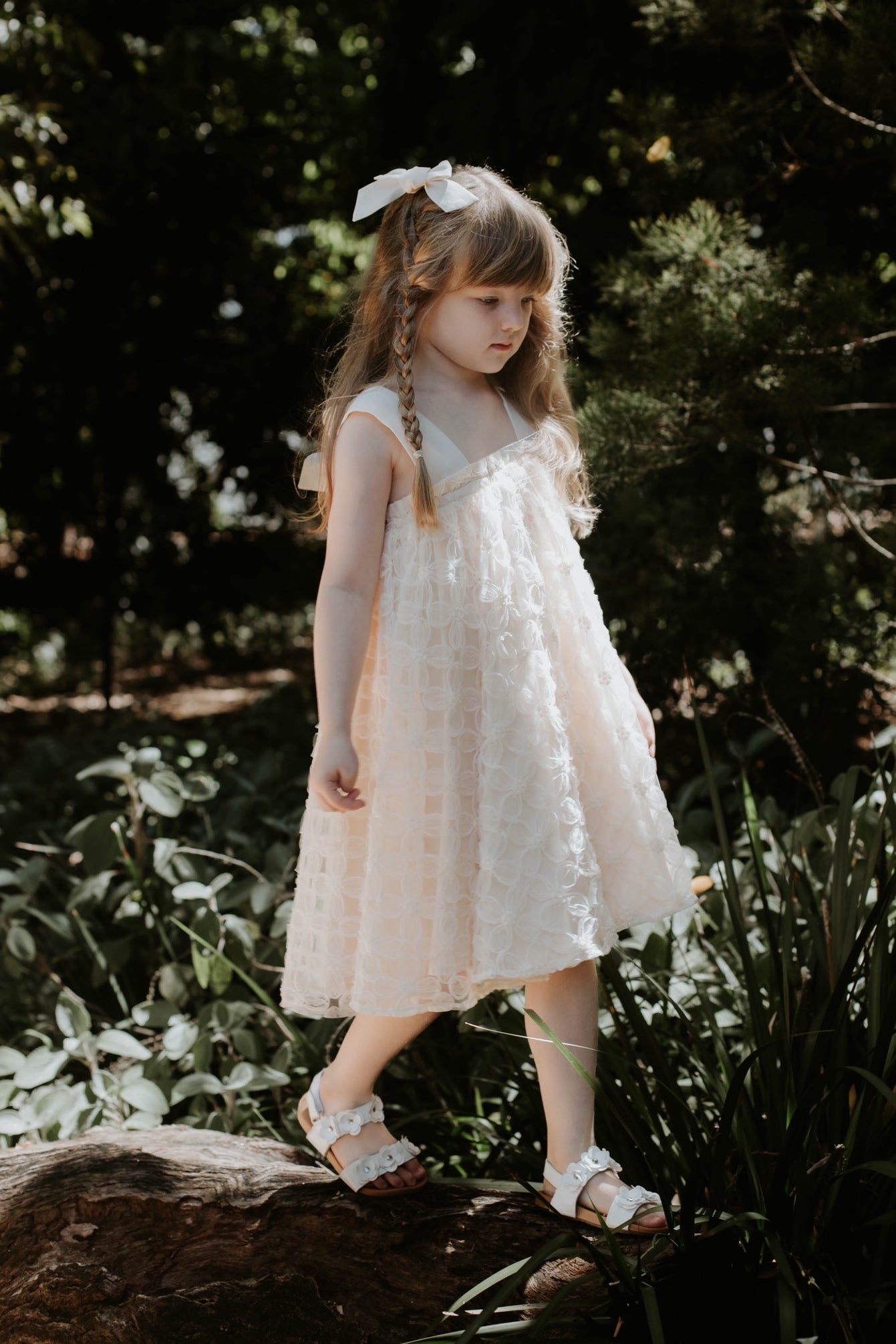 In The Meadows Dress - Ivory - Chloé and Amélie