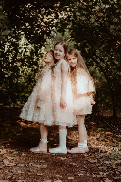 In The Meadows Dress - Rosewater Ribbon Tulle - Chloé and Amélie