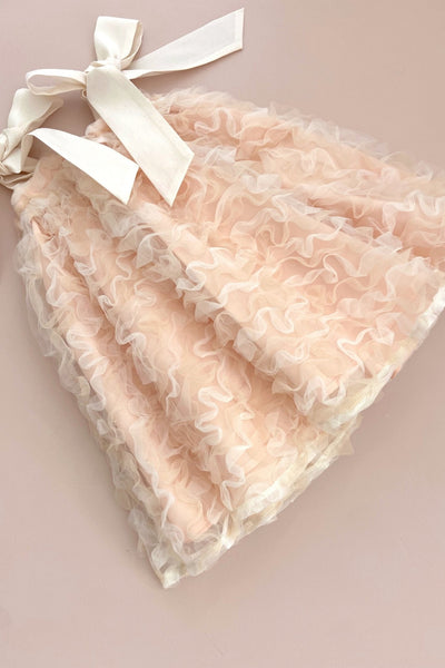 In The Meadows Dress - Rosewater Ribbon Tulle - Chloé and Amélie