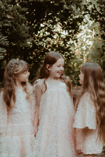 In The Meadows Dress - Rosewater Ribbon Tulle - Chloé and Amélie